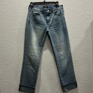 Womens Banana Republic size 27 Girlfriend premium denim